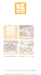 Mobile Screenshot of bzgrill.com
